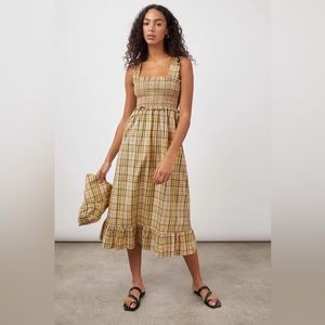 Rails Rumi Dress - Sunflower Yellow Plaid